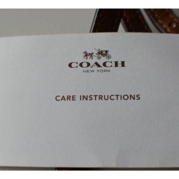 Preowned Coach Mini Bennett Satchel โ Saddle Brown Crossgrain Leather Purse - Picture 14 of 16